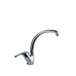 Mix Lavello Mono Can.Alta Tubo Alessia Car. 35 Cromo  Mlmlae00