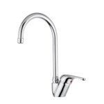 Mix Lavello Monoforo "Debora" Canna Alta Tubo Squadra Terra Di Francia Cod. Interno 400217Vic00Td  Mlmlode100