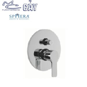 Mix Doccia Incasso Cromato  Con Deviatore Moni'  MXDD64001CR