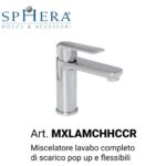 Lavabo Monocomando Cromato Serie Hh  MXLAMCHHCCR
