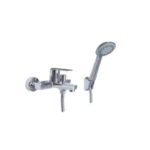 Miscelatore vasca completo di kit doccia,
flessibile, supporto e doccia multi getto  MXVAMCHHCCR