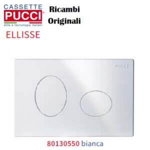 Placca Eco Ellisse 280X180 B.  P-0550