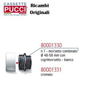 Morsetto Comb.48-58 Bianco  P-1330