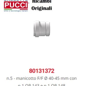 Manicotto F/F Dm 40-45Mm Con 1 Or 143 E 1 Or 148 Pz. 1  P-1372
