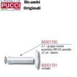 Gruppo Rosone Ecc.Or143  Can.22Cm. Cromo Conf.1  P-1391