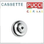 Rosone Filettato E Bott.Cromo Conf.1  P-7532