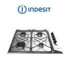 Piano Cottura In Acciaio 60 Cm Comandi Laterali - Indesit  PAA642IX/IWE1