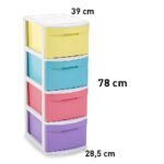 Cassettiera 4 Cassetti Tamesis Stdo Sweet  Pf-11130J9