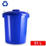 Bidone 51 L BLU PARCHIS  PF-1115253