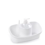 Portaspugna dispenser di sapone BIANCO
Set da 6 pezzi  PF-1154301