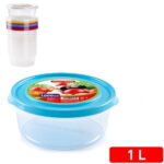 Contenitore Basic Tondo 1 L
Set Da 12 Pezzi  Pf-11569