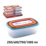 Set 4 Contenitori rettangolari Urban
Set da 12 pezzi  PF-11844