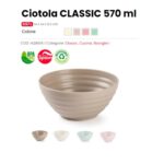 Ciotola CLASSIC 570 ML SURT VRM
Set Di 12 Pezzi  PF-142861A