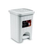 Pattumiera Da Bagno Elegance Bianca 6 Lt  PF30100