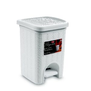 Pattumiera Da Bagno Elegance Bianca 6 Lt  PF30100