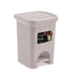 Pattumiera Da Bagno Elegance Cipria 6 Lt  PF30127