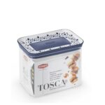 Barattolo Rettangolare Tosca 1,2Lt Bianco/Palace Blue  PF55601