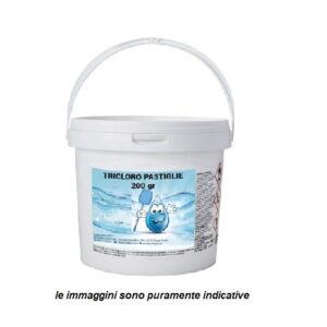 Tricloro Pastiglie 200 Gr Kg. 10
Kg 1 X 12 Pz Blister  PS1337B10