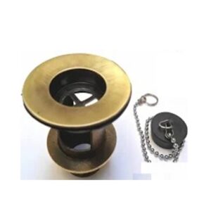 Piletta Tappo & Catena 11/4" Bronzo  PTC11447