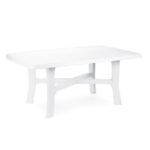 Tavolo Rodano Bianco Rettangolare  RODANO
