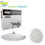 Soffione Minimale In Acciaio Anticalcare Import Tondo D. 15 Zx Size 6"  S-1540T