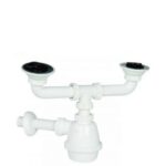 Sifone 2 Vie 11/4" Con Pilette  S2V114C