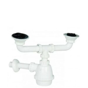 Sifone 2 Vie 11/4" Con Pilette  S2V114C