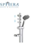 Saliscendi 3 Getti Alisso  Completo Asta Regolabile  SL5Y467T5CR