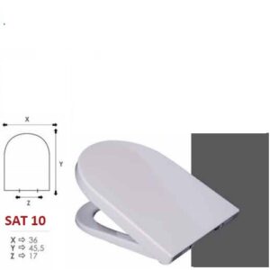 Sedile  Soft Close Sat 10  SAT10