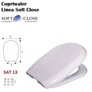 Sedile  Soft Close Sat 13  SAT13