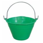 Secchio Edilizia Super Extra In Peld
Con Manico E Occhielli In Ferro Zincato Verde