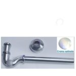 Sifone Esse 1"  Satinato Cm. 25  SE145