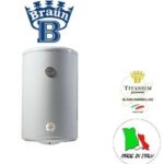Scaldabagno Bandini Braun Vetroporcellnatao Vert. 80 Lt  2 Anni Garanzia  SE802AF Serie Flangiato