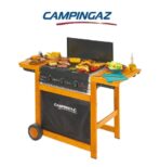 Campingaz Barbecue Gas Adelaide 3 Woody Dualgas Frontalino Nero - 3000005744