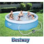 Piscina Fast Set Cm. 366X76, Cap. 5.377 Lt. Con Pompa Filtro 57274