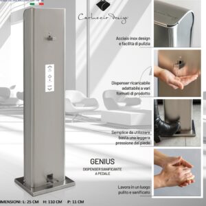 Dispenser Genius Sanificante  GNS20NX