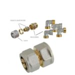 Niples F. 3/4X20 Multistrato Smontabile  Nf34X20Ms