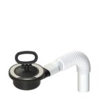 Piletta Ø70 Uscita Laterale Tappo Manigl. Ø52 + Tubo Comp  D502E