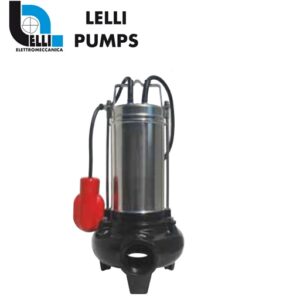 Pompa Sommersa Acque Fogna Girante Arretrata Hp. 2,00 220 W  F2-20T380V