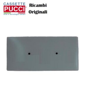 Placca Inox Cromo Vecchio Tipo  P-9068
