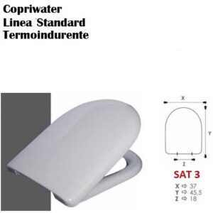 Sat 3 Copriwater Termoindurente  SAT3