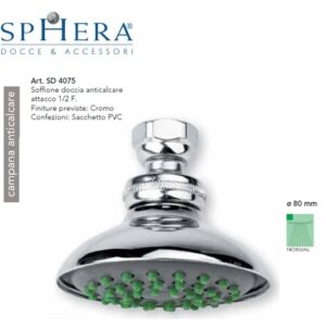 Soffione A Campana Anticalcare  SD4075