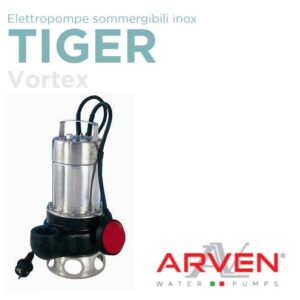Tiger 150 Con Galleggiante Tri 1,5Hp 380V 50Hz 10Mt H 07Rnf  TGR1505