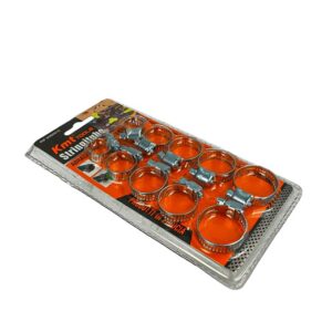 Set 12 Fascette Per Tubi:
16mm 2 pz - 19mm 4 pz
22mm 2 pz - 25mm 2 pz
27mm 2 pz  8101985