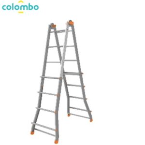 SCALA A SFILO IN ACCIAIO GR. 5+5  PRATIC5+5ACC