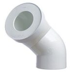 Curva Wc Orientabile Scarico Incollaggio Pvc 100 Nicoll  S1Pwor