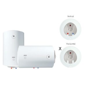 Scaldabagno Smavit 2  anni Garanzia con flangia MEDITERRANEO 50litri orizzontale DX  SVH50