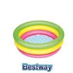 Piscina Summer A 3 Anelli Color Con Fondo Gonfiabile, Cm. 70X24  51128