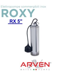 Roxy-R 100 5" Aut Mono 1,00 Hp 230V 50Hz 10 mt cavo H07 Rnf  RED.RXY1000/E