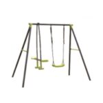 Set Due Altalene Cm. 208X136X180H ( Suits 3 - 12 ) Gambe Tubo Mm. 45  Xn-002